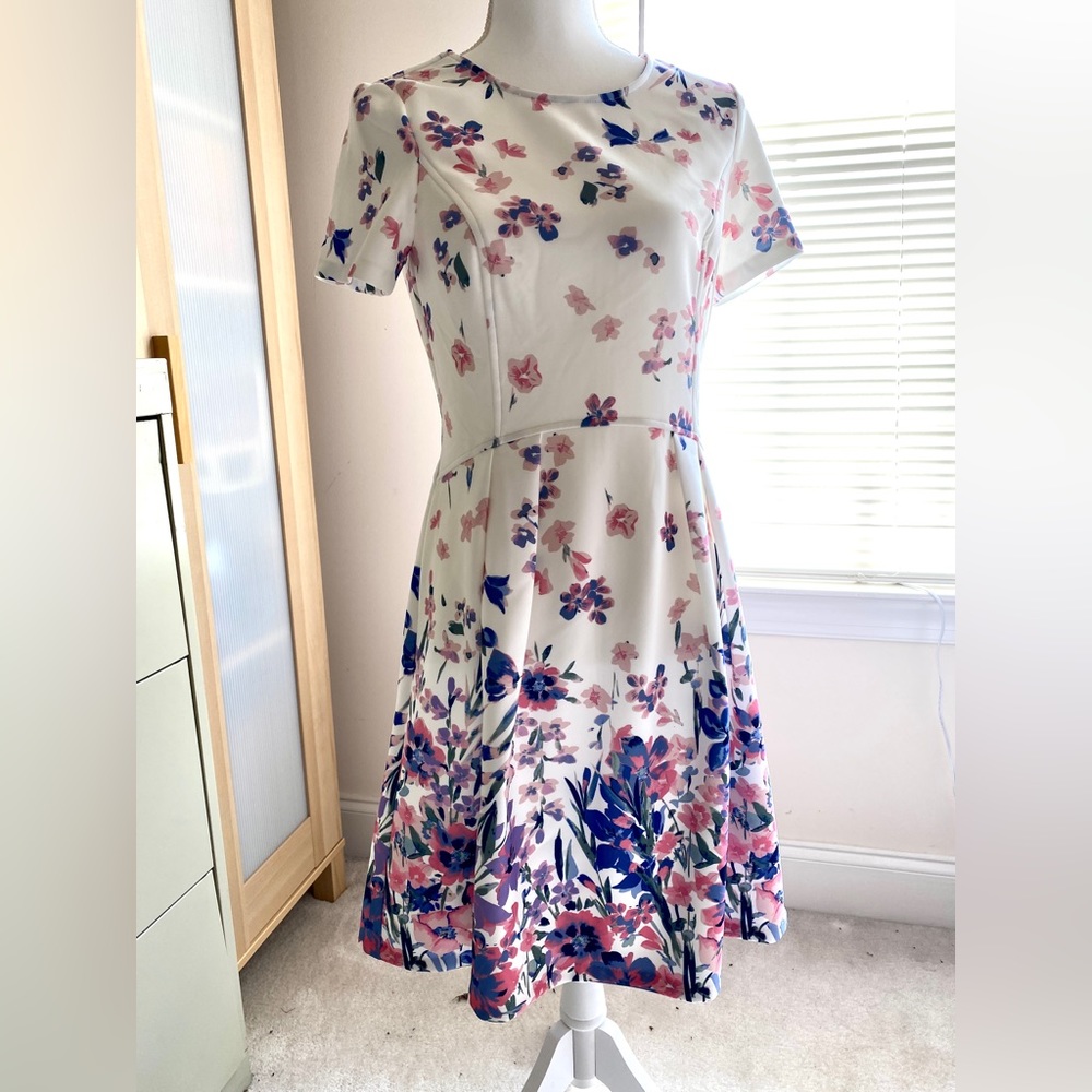 Beautiful sweet spring and summer floral dress by Elle